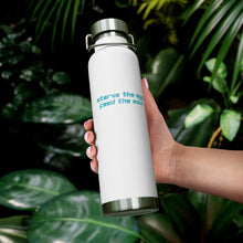 Load image into Gallery viewer, Starve the Ego Feed the Soul Retro Graphic 22oz Vacuum Insulated Bottle
