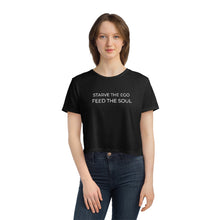 Load image into Gallery viewer, Women&#39;s Flowy Cropped Tee
