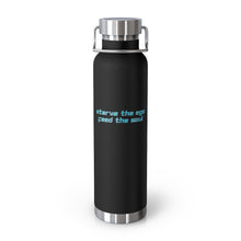 Load image into Gallery viewer, Starve the Ego Feed the Soul Retro Graphic 22oz Vacuum Insulated Bottle
