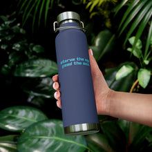 Load image into Gallery viewer, Starve the Ego Feed the Soul Retro Graphic 22oz Vacuum Insulated Bottle
